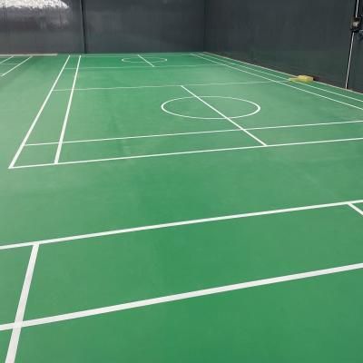 home indoor pickleball court